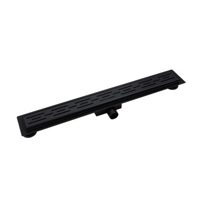 Verosan+ Duschrinnen-Komplettset Isel 70 Cm Matt-Schwarz