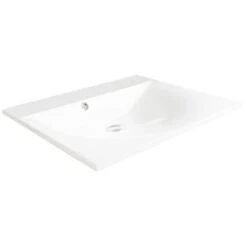 Fackelmann Waschbecken 60 Cm Como Weiß