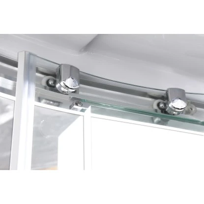 Sanotechnik Komplettduschkabine Trend 2 Chrom-Optik 210 Cm X 90 Cm â Bild 2